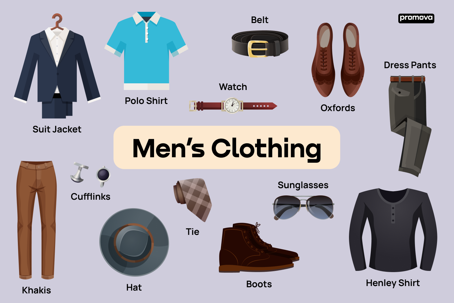Mens wear